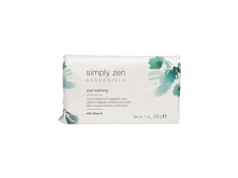 SIMPLY ZEN SOUL WARMING LUXURY FRAGRANCED VEGETABLE SOAP Prabangaus Aromato Augalinis Muilas, 200 g